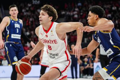 A Milli Erkek Basketbol Takımı, Bosna Hersek'i rahat geçti