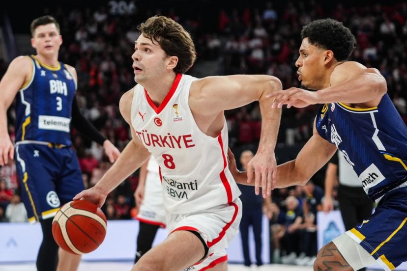 A Milli Erkek Basketbol Takımı, Bosna Hersek'i rahat geçti