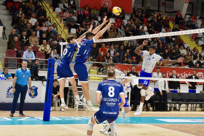 Alanya Belediyespor, Gebze Belediyespor'u rahat yendi