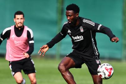 Beşiktaş'ta Fatih Karagümrük maçı hazırlıkları devam etti