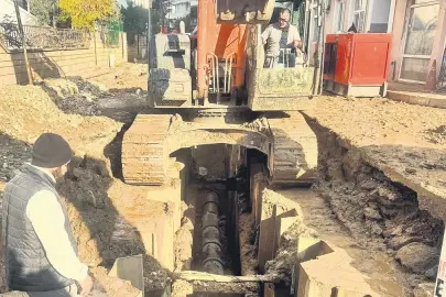 Erdek’te bin yıllık sütun bulundu