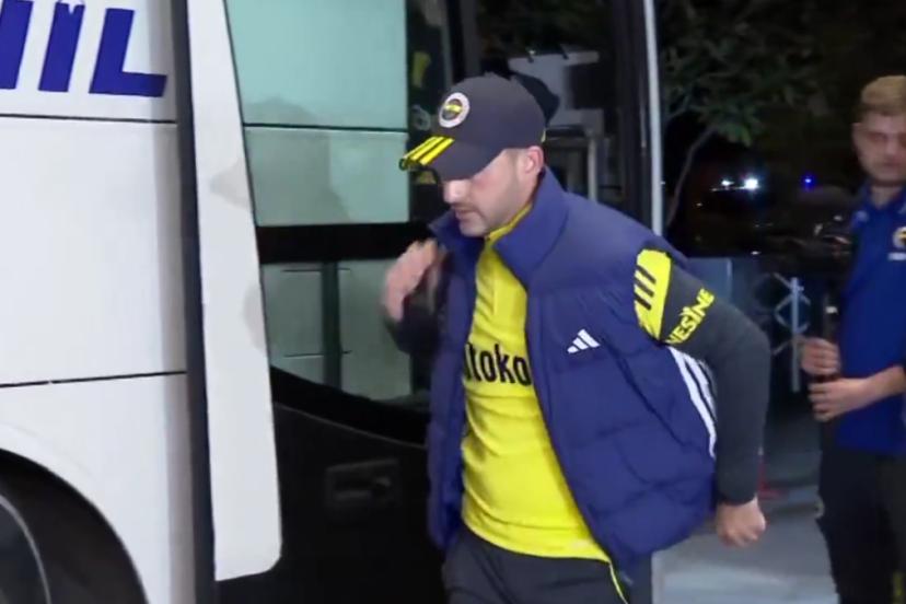 Fenerbahçe, Rizespor karşılaşması için Rize'ye geldi