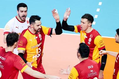 Galatasaray, Akkuş Belediyespor'a set vermedi