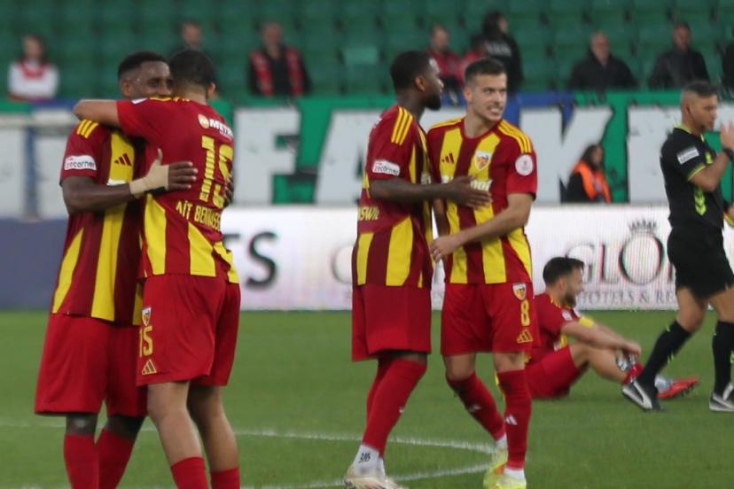 Kayserispor deplasmanda 240 gün sonra galip geldi