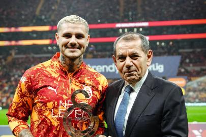 Mauro Icardi'ye 100. maç plaketi!