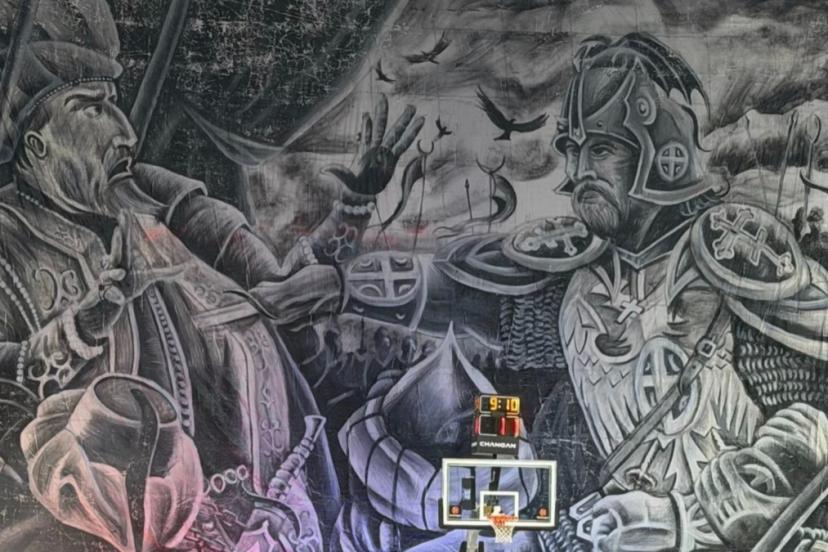 Partizan–Fenerbahçe maçında skandal pankart