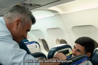 Sadettin Saran ile Marco Asensio arasında gülümseten diyalog