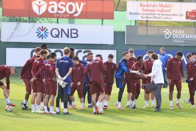 Trabzonspor, Konyaspor maçı hazırlıklarını sürdürdü