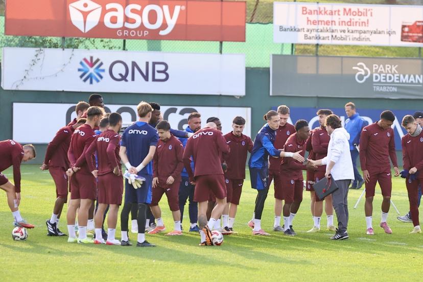 Trabzonspor, Konyaspor maçı hazırlıklarını sürdürdü