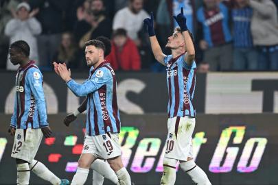 Trabzonspor, zirve yarışını sürdürdü