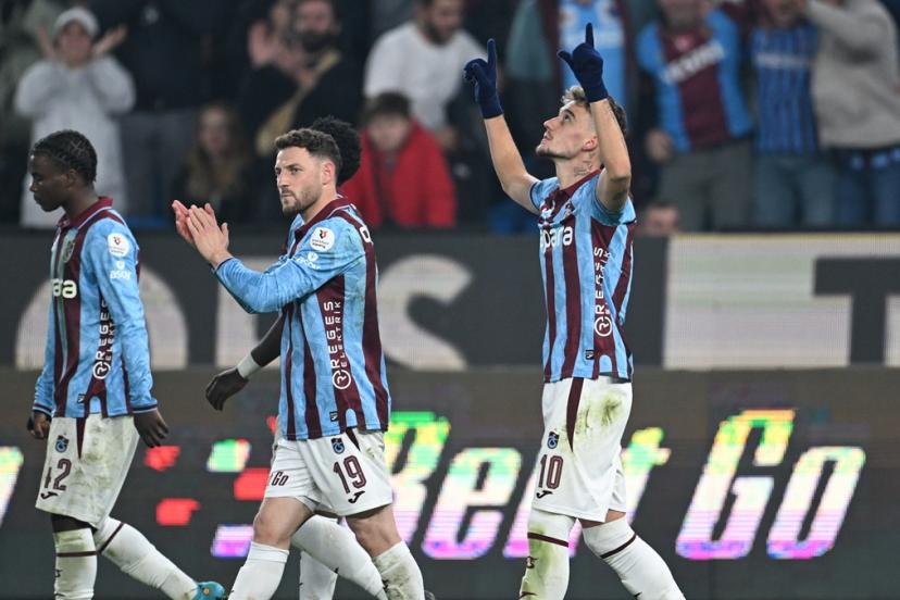 Trabzonspor, zirve yarışını sürdürdü