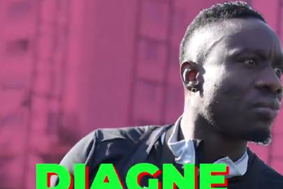 Amed Sportif Faaliyetler'in idmanı Diagne'nin taşıdığı kamerayla kaydedildi