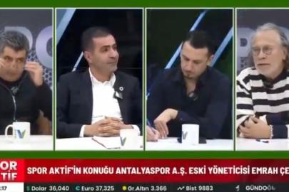 Bahis operasyonunda tutuklandı: Antalyaspor 2. Başkanı Çelik'in canlı yayında anları dikkat çekti