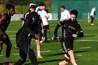 Beşiktaş, Gaziantep FK maçının hazırlıklarını sürdürdü