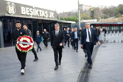 Beşiktaş, terör saldırısında şehit düşenler için anma töreni düzenledi