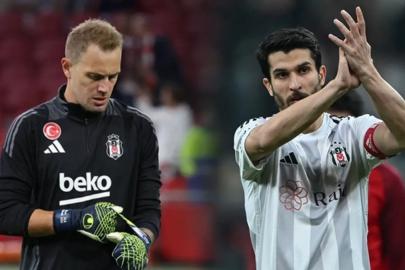 Beşiktaş'tan Necip Uysal ve Mert Günok için kadro dışı kararı