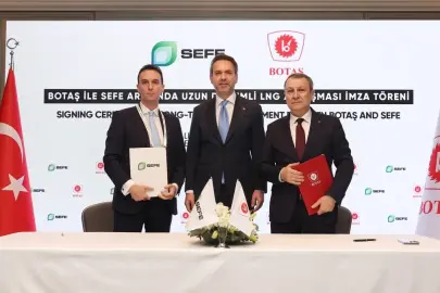 BOTAŞ'tan Türkiye'yi 10 kış boyunca ısıtacak LNG anlaşması
