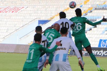 Erzurumspor FK ile Bodrum FK yenişemedi