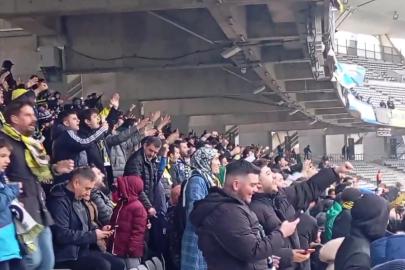 Fenerbahçe taraftarından Sadettin Saran tezahüratları