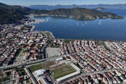 Fethiye'de Galatasaray maçı hazırlığı