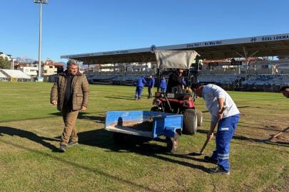 Fethiyespor'da Galatasaray maçı öncesi zemin telaşı