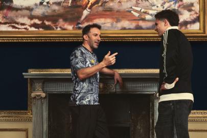 Juventus, Del Piero'ya özel formayı Kenan Yıldız ile tanıttı