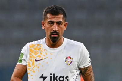 Kerem Demirbay, Galatasaray - Samsunspor maçını tribünde izledi