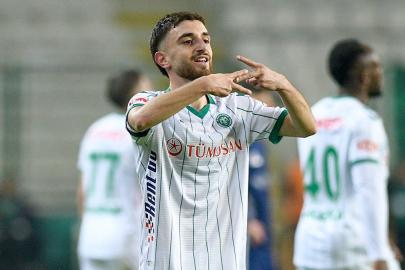 Konyaspor'a Antalyaspor karşısında tek gol yetti