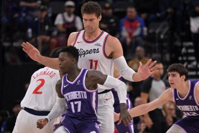 NBA'de Los Angeles Clippers'tan, Sacramento Kings'e 41 sayı fark