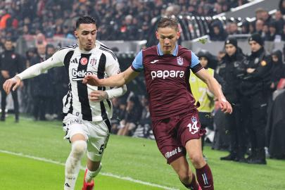 Trabzonspor - Beşiktaş maçının ilk 11'leri