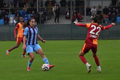 Trabzonspor'a Galatasaray karşısında tek gol yetti