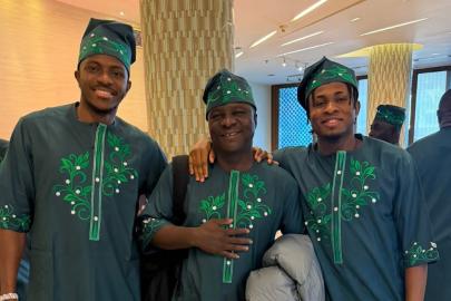 Victor Osimhen, milli takım kampındaki kıyafetiyle dikkat çekti