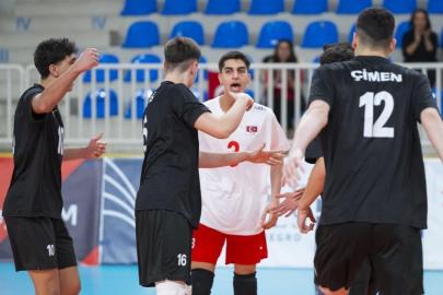 18 Yaş Altı Erkek Voleybol Milli Takımı, yarı finale çıktı
