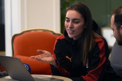 Kadın basketbolcular, AA'nın "Yılın Kareleri" oylamasına katıldı