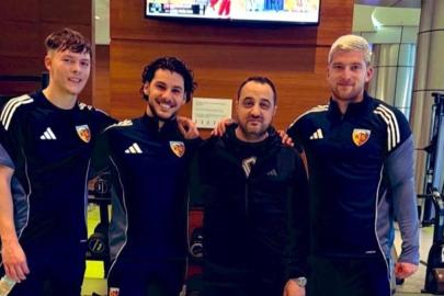 Kayserispor’un yeni transferleri kampa katıldı