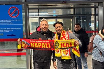 Ronael Pierre-Gabriel, Kayseri'ye geldi