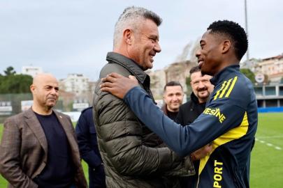 Sadettin Saran, Fenerbahçe'nin idmanını takip etti