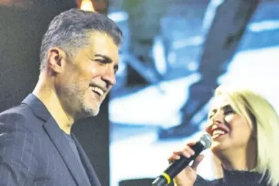 Sahnede sürpriz düet