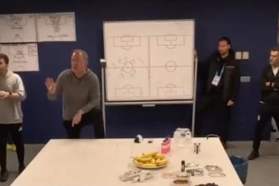 Sergen Yalçın'ın Fenerbahçe maçının devre arasında yaptığı konuşma yayınlandı