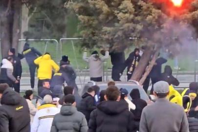 Süper Kupa finali öncesi iki takım taraftarları arasında kavga çıktı