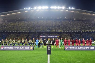 Süper Kupa finalini 58 bin 397 seyirci takip etti