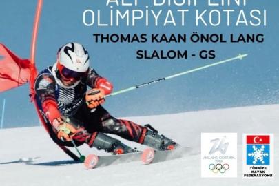 Thomas Kaan Önol Lang, 2026 Kış Olimpiyatları vizesi aldı