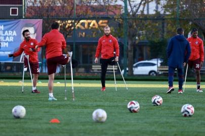 Trabzon Büyükşehir Belediyesi Ampute Futbol Takımı şampiyonluğa odaklandı!