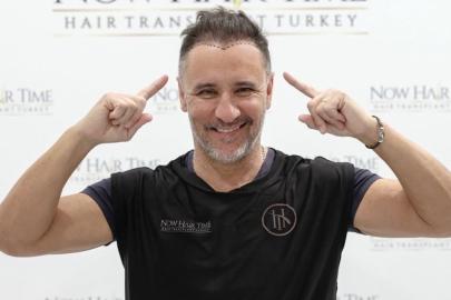 Vitor Pereira, saç ektirmek için İstanbul'a geldi