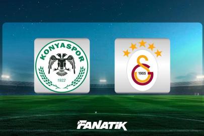 CANLI| Konyaspor - Galatasaray maçı Canlı Anlatım - KONYA - GS maçı kadrosu, skoru ve istatistikleri