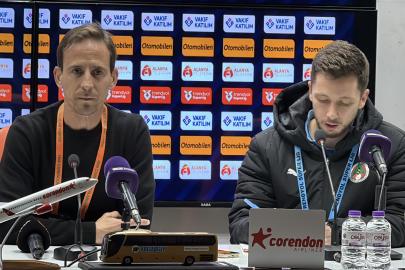 Corendon Alanyaspor - RAMS Başakşehir FK maçının ardından