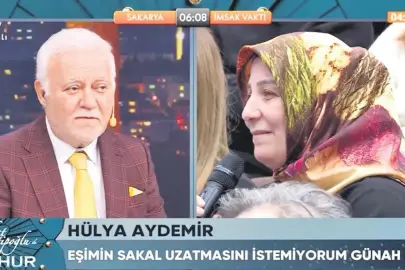 Eşimin sakal bırakmasını istemedim, günah mı?