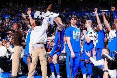 Oklahoma, Cleveland'ı devirdi