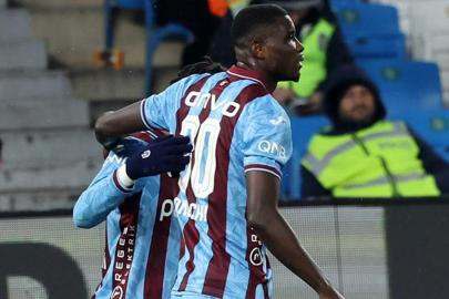Trabzonspor'da Paul Onuachu tarihe geçti! Fatih Tekke'yi solladı