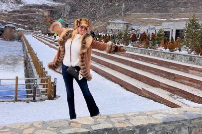 Tuğba Özay, Kars'a gitti: Buralar çok güzel